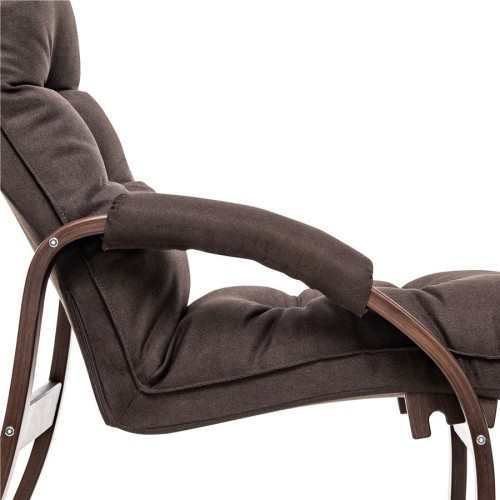 Кресло-трансформер Левада (Орех текстура/ткань Малмо 28)