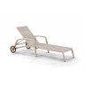 Шезлонг-лежак плетеный A35C-W85 Latte