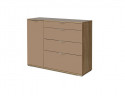 Комод Лайн-3 (Дуб Сонома/Мокко)