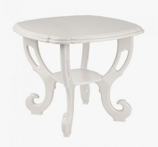 Стол журнальный "Кофейный" (молочный дуб) Вис