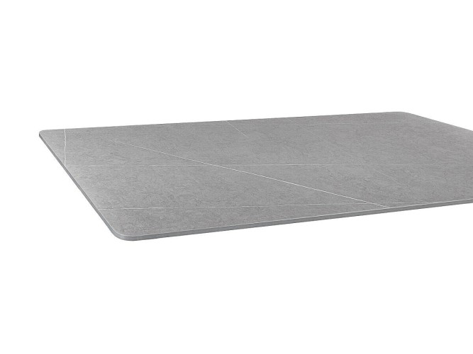 Стол для кафе Uni-Form-S2.2B (1300х700) SBlack/Grey Matt Cliff