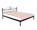 Кровать односпальная "Розана" (120х200/металлическое основание) Белый