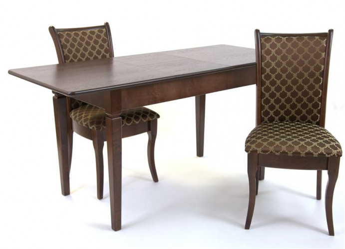 Стол "Вега" (цвет Шоколад / шпон)