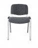 Стул для посетителей ИЗО хром ткань серая C73
