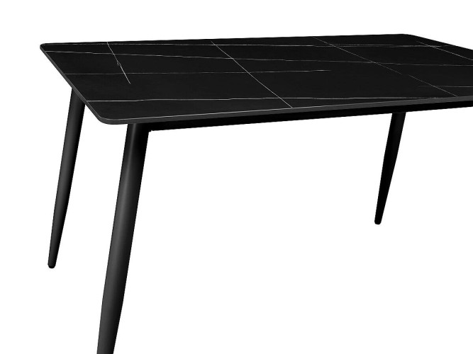 Стол для кафе Uni-Form-S2.2B (1300х700) SBlack/Black Matt Laurent