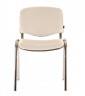 Стул для посетителей ИЗО хром кожзам V18 бежевый