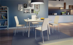 КВИРК П Стул Белый/Белый, экокожа