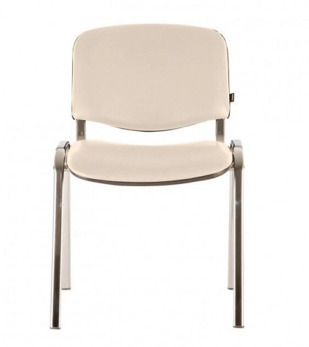 Стул для посетителей ИЗО хром кожзам V18 бежевый WIN