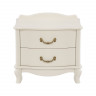 Прикроватная тумбочка Джульетта (2 ящика)  молочный дуб Ls