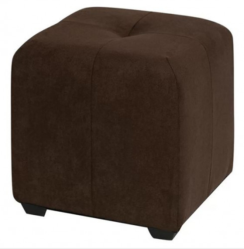 Пуф "Николь" коричневый велюр