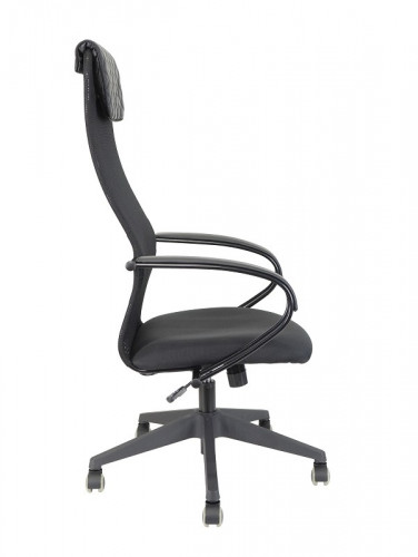 Офисное кресло руководителя KR 67 (CH-607) эко черн\сетка черн ТГ