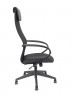 Офисное кресло руководителя KR 67 (CH-607) эко черн\сетка черн ТГ