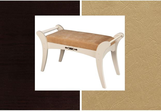 Банкетка Стефани (Венге/Крем) Вис