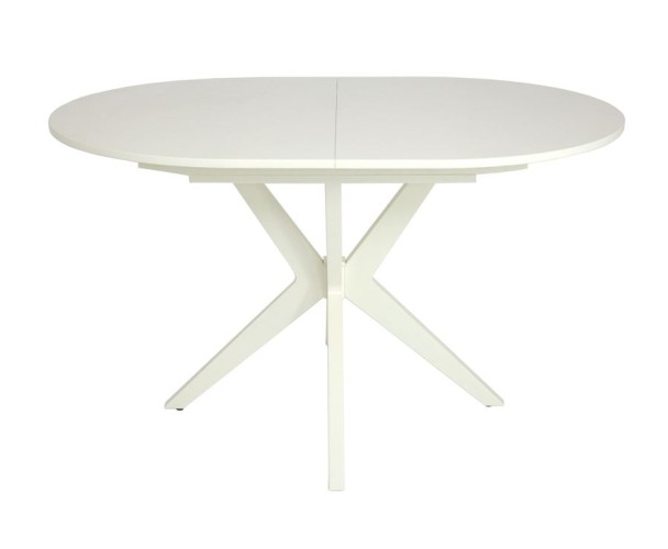 Стол "Астерия" (Эмаль 11 /шпон Бук) 1300(1750)*900