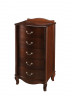 Комод Джульетта узкий (5 ящиков) Орех Ls