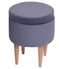 Пуф "Киото" серый