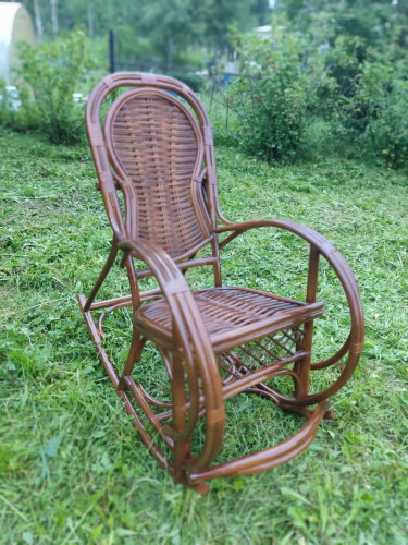 Плетеное кресло-качалка Граф