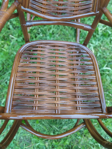 Плетеное кресло-качалка Граф