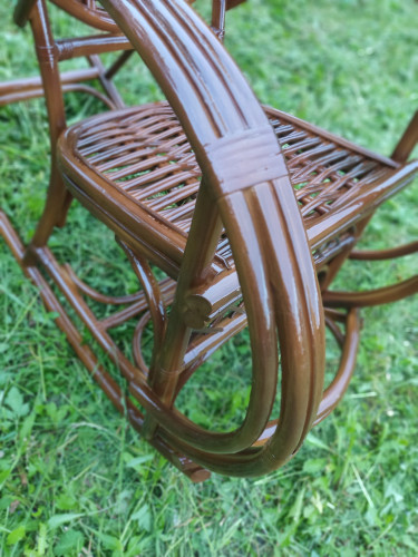 Плетеное кресло-качалка Граф