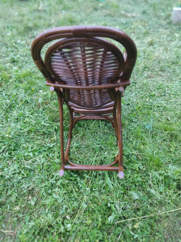 Плетеное кресло-качалка Граф