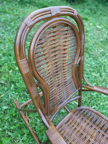 Плетеное кресло-качалка Граф