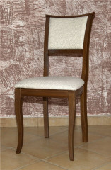 Стул "Кентавр" (Темный орех/ткань Alba Сream)