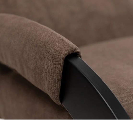 Кресло-маятник Блисс (Венге / ткань Soro 28)