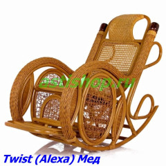 Кресло-качалка из ротанга Twist (Alexa)