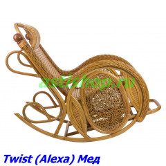 Кресло-качалка из ротанга Twist (Alexa)