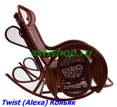 Кресло-качалка из ротанга Twist (Alexa)