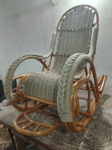 Кресло-качалка Красавица SG люкс без подушки (019.007)