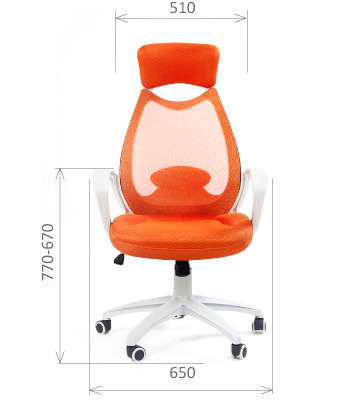 Кресло Chairman CH-840 White