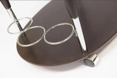Сервировочный столик на колесиках SC-5037-W Орех (Walnut) TCH