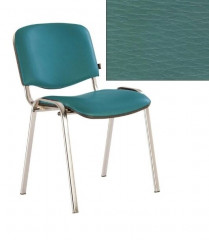 Стул для посетителей ИЗО хром кожзам V20 бирюзовый