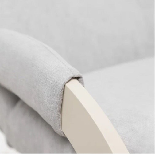 Кресло-маятник Блисс (Слоновая кость / ткань Soro 83)