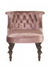Кресло Бархат (темный тон / 24 - розовый)