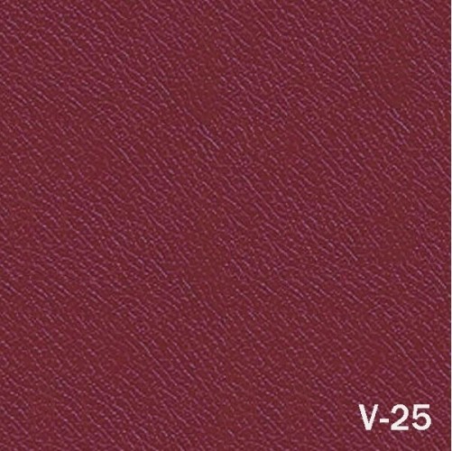 Стул для посетителей ИЗО хром кожзам V25 бордовый