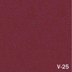 Стул для посетителей ИЗО хром кожзам V25 бордовый