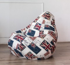 Кресло мешок "Флаги" XL 125x85
