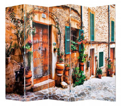 Ширма 1203-5 "Уютный дворик" (5 панелей)