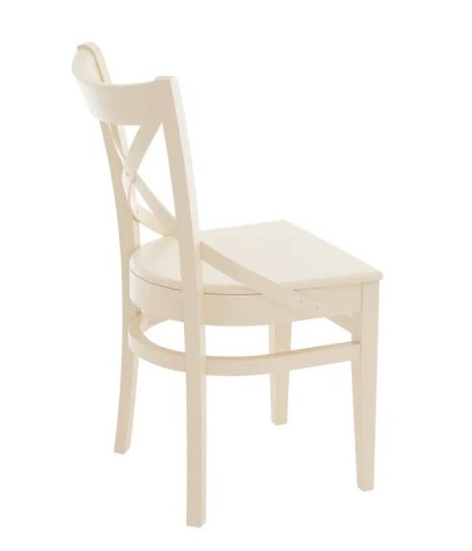Стул жесткий "Соло" венский (Тон 10 Слоновая кость RAL 1015)