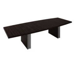 Стол для переговоров полукруглый 320*100/118*73, шпон