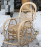 Кресло качалка из лозы Дубрава без подушки