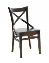 Стул жесткий "Соло" венский (Тон 7 Орех темный)