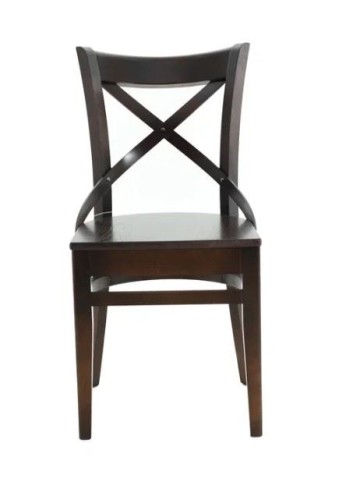 Стул жесткий "Соло" венский (Тон 7 Орех темный)