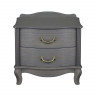 Прикроватная тумбочка Джульетта 2 ящика  (Серый ясень) Ls