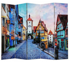 Ширма 1402-5 "Улицы города" (5 панелей)