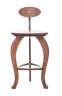 Стул барный 3 ноги гнутые (Орех)