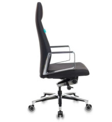 Компьютерное кресло руководителя JONS нат кожа черная ИМ