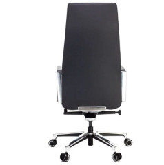 Компьютерное кресло руководителя JONS нат кожа черная ИМ